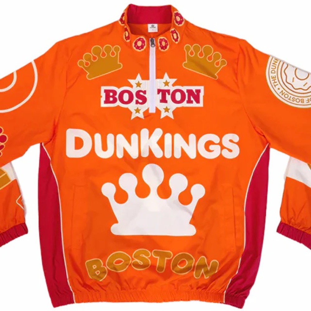 Genuine Dunkin Track Jacket from superbowl dunkings release